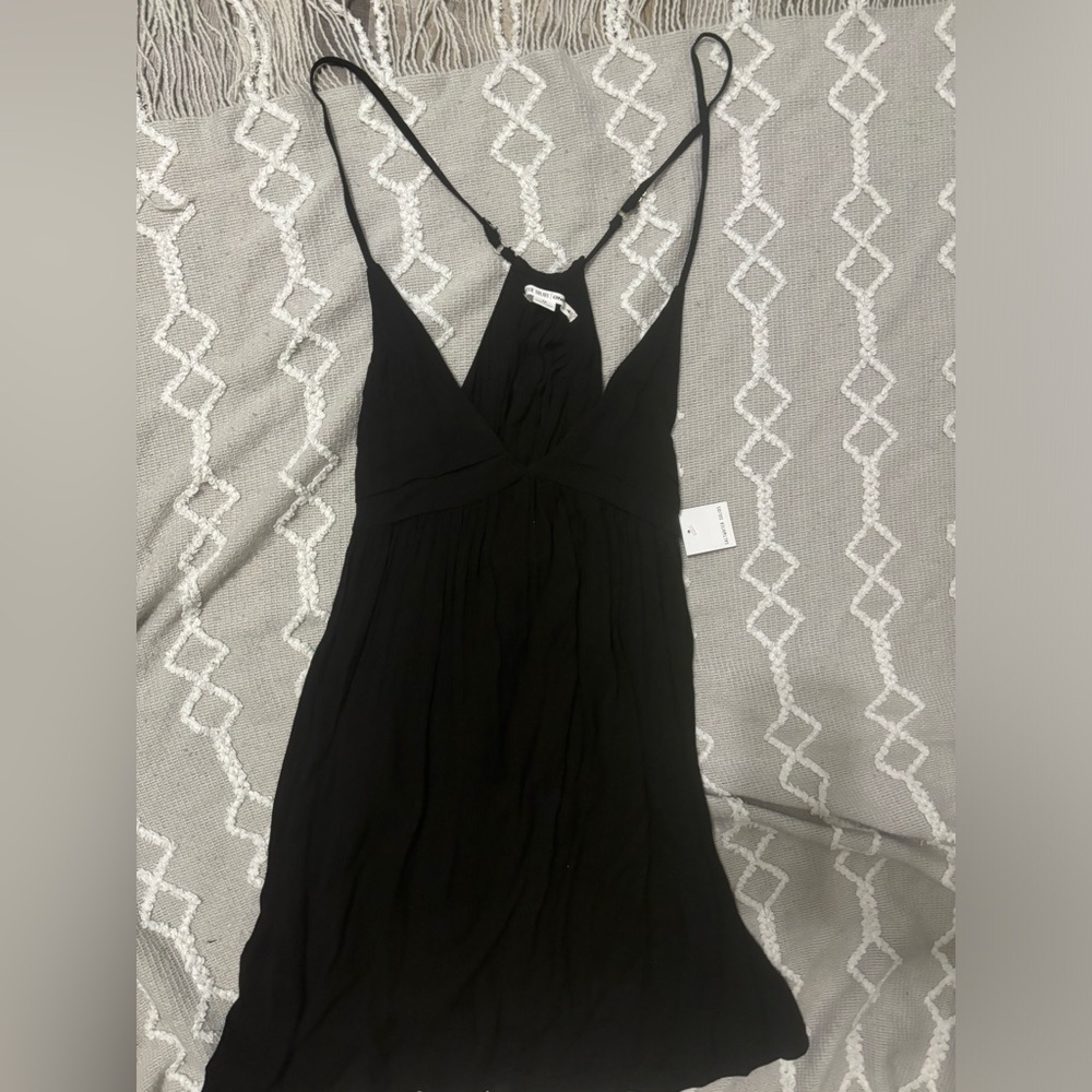 NWT O'Neil black midi dress so soft great material